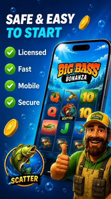 Big Bass Bonanza & Fishing Slot Screenshot