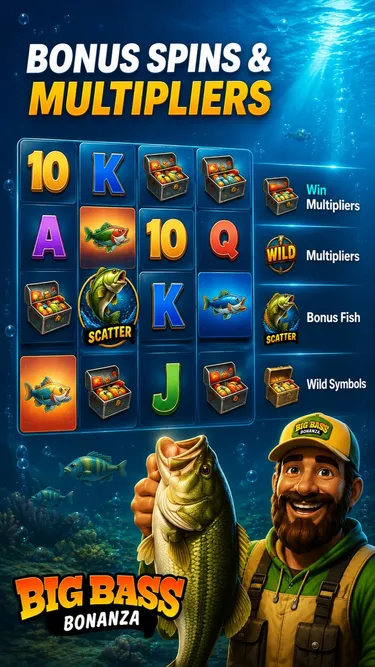 Big Bass Bonanza & Fishing Slot Screenshot